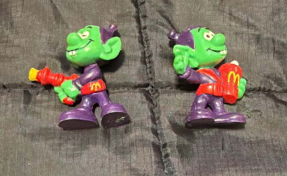McDonalds Astrosniks Action Figure Set Vintage 1984 Lot of 2